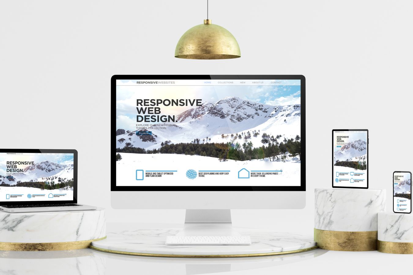 Site responsive de l'agence digitale Genève