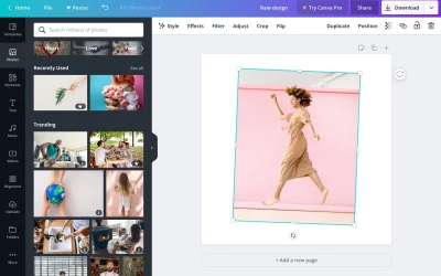 Comment utiliser canva pour mon entreprise